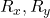 R_x, R_y