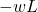 -wL