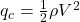  q_c = \frac{1}{2} \rho V^2 