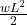 \frac{wL^2}{2}