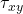 \tau_{xy}