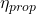 \eta_{prop}